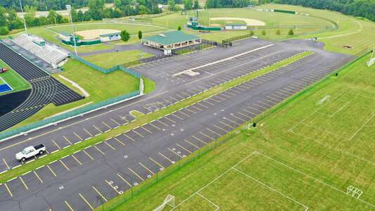 Walton-Verona Athletic Complex Parking Lot in Verona