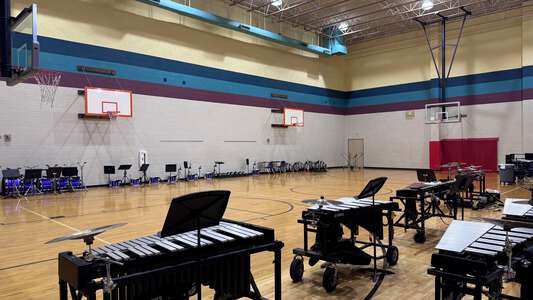 MacArthur Ninth Grade School Practice Gym in Houston