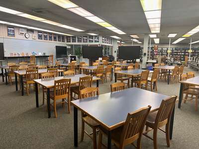 El Rancho High School Library in Pico Rivera