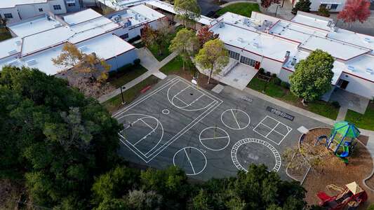 Patterson Elementary School Outdoor Basketball Courts in Vallejo