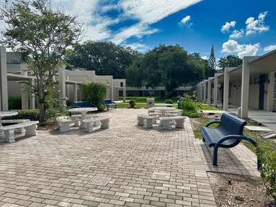 Carrollwood Elementary School (0701) Courtyard in Tampa