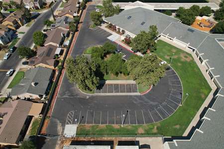 Storey Elementary School Parking Lot - Blacktop in Fresno