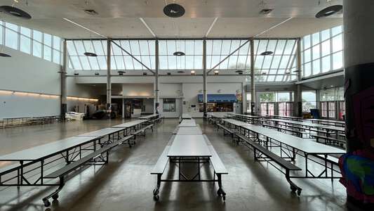 Village Academy High School Cafeteria in Pomona