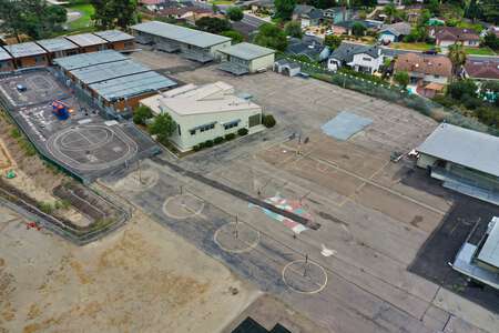 Clairemont Canyons Academy Outdoor Basketball Courts in San Diego