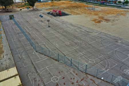 Clairemont Canyons Academy Outdoor Basketball Courts in San Diego