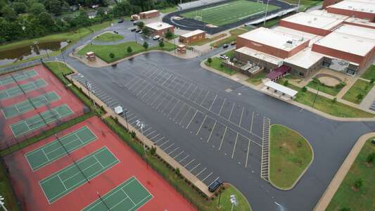 West Charlotte High School Parking Lot - Football Stadium in Charlotte 3