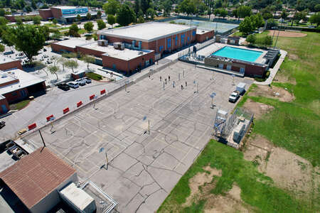 Ramona High School Outdoor Basketball Courts in Riverside 2