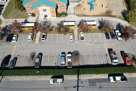 Cooke Elementary School Parking Lot - Back in Virginia Beach 2