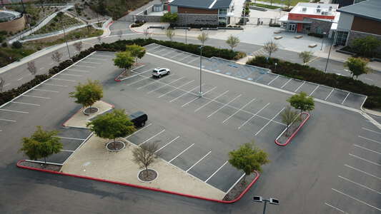 Pacific Trails Middle School Parking Lot in San Diego