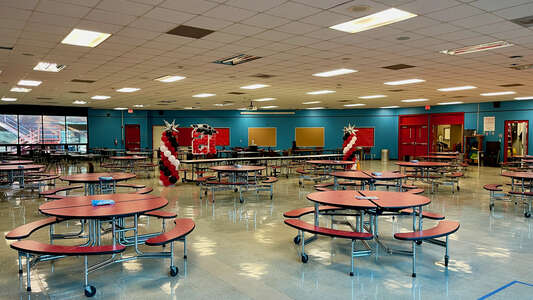 Hogg Middle School Cafeteria in Houston