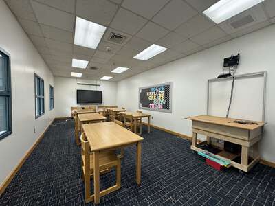 Landstown Middle School Library in Virginia Beach