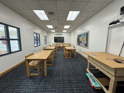 Landstown Middle School Library in Virginia Beach
