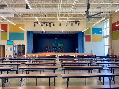 Fulbright Junior High School Cafeteria in Bentonville