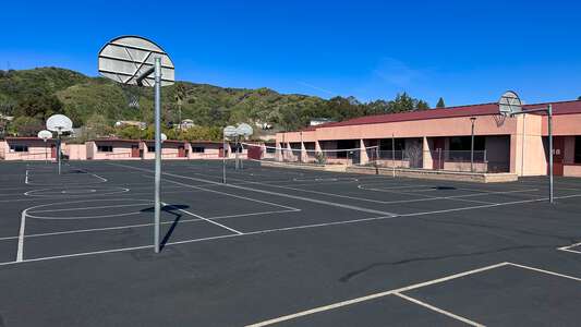 Withrow Elementary School Outdoor Basketball Courts in Lake Elsinore