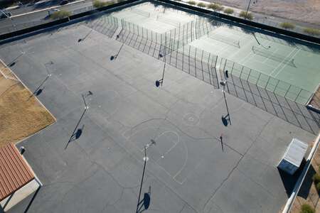 Southwest Career and Technical Academy Outdoor Basketball Courts in Las Vegas