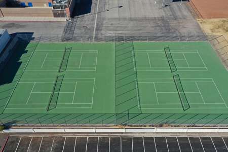 Monaco - Mario C. and JoAnne Middle School Tennis Courts in Las Vegas