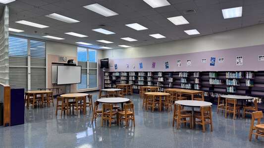 Charles David Wyche, Jr. Elementary School Media Center in Miami