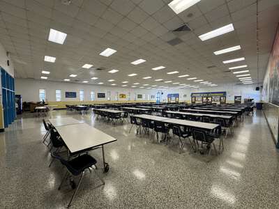 Brandon Middle School Cafeteria in Virginia Beach