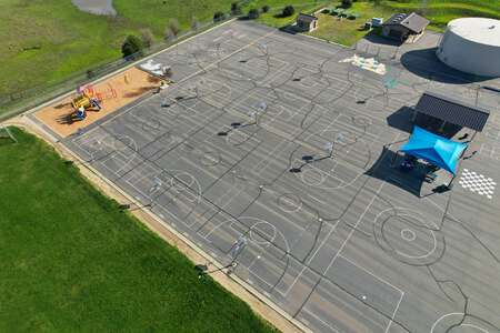 Cosumnes River Elementary School Outdoor Basketball Courts 2 in Sloughhouse 2