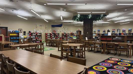 Windsor Hills Elementary School Media Center in Oklahoma City