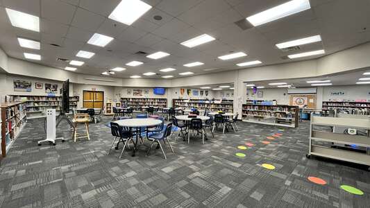 Burnette Elementary School Media Center in Suwanee