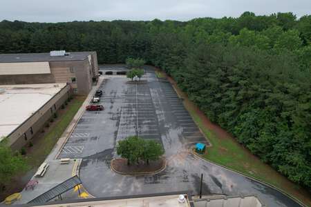 Craig Elementary School Parking Lot - Rear in Lawrenceville