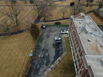 West Side High School Parking Lot - Visitors in Newark