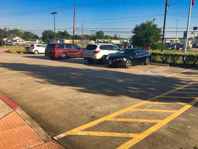 DeAnda Elementary Parking Lot - Front in Houston 2