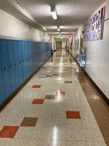 Mt. Tabor Middle School Hallway in Portland 2