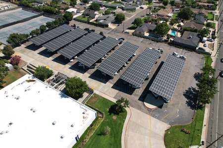 XAlta Loma High School Parking Lot - East in Rancho Cucamonga