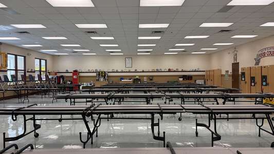 Lily B Clayton Elementary School Cafeteria in Fort Worth 2
