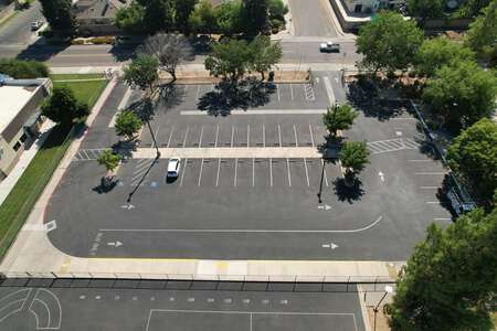 Figarden Elementary School Parking Lot - Main in Fresno