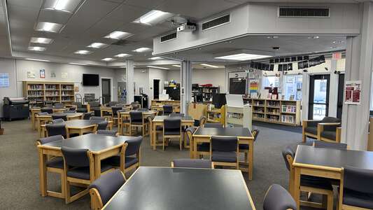 Sierra Vista Middle School Media Center in Irvine