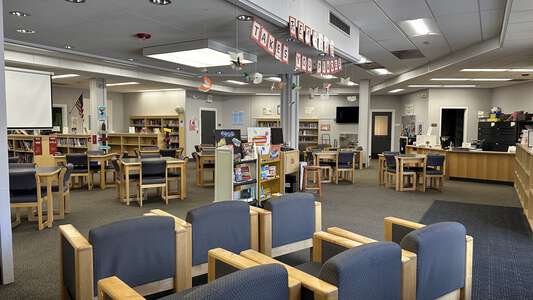 Sierra Vista Middle School Media Center in Irvine