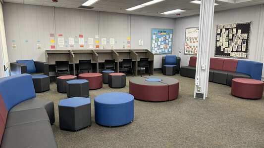 Sierra Vista Middle School Media Center in Irvine
