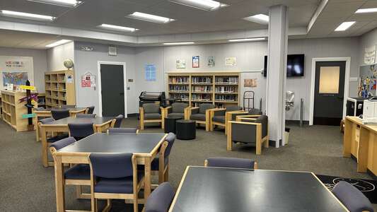 Sierra Vista Middle School Media Center in Irvine