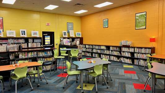 Hogansville Elementary School Media Center in Hogansville