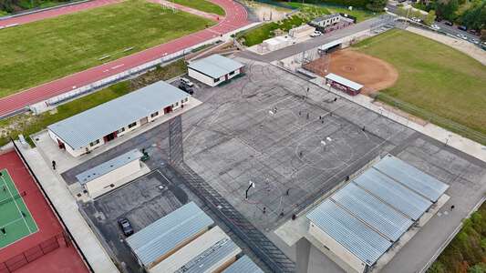 La Serna High School Outdoor Basketball Courts in Whittier