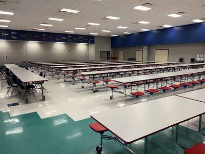 North Forsyth Middle School Cafeteria in Cumming