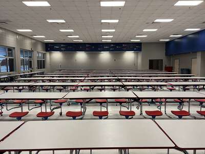 North Forsyth Middle School Cafeteria in Cumming
