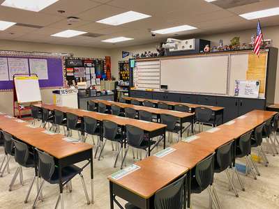 H. Frank Dominguez Elementary School Classroom Standard in San Bernardino