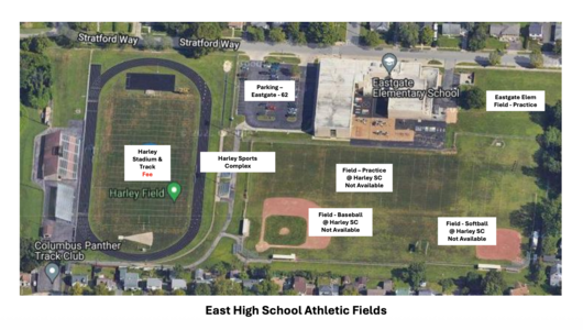 East High School (CCS) Track Only @ Harley Field in Columbus 2