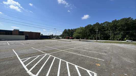 West Clayton Elementary School Parking Lot - Staff in College Park 2