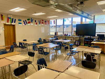 Hiram Johnson High School Classroom Standard in Sacramento