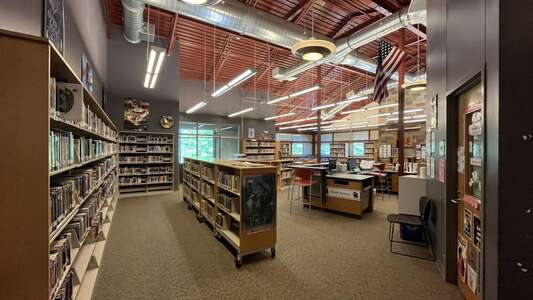 Sequoyah Middle School Library in Auburn