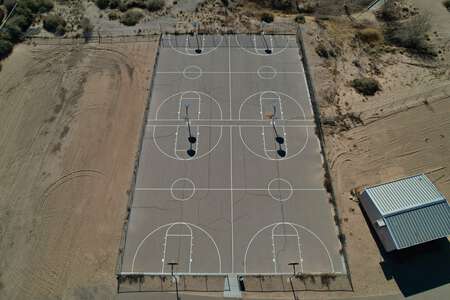 Truman Middle School Outdoor Basketball Courts in Albuquerque