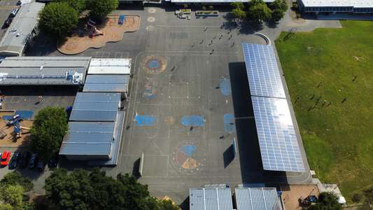Del Rey Elementary School Blacktop in Orinda