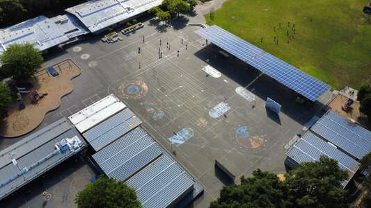 Del Rey Elementary School Blacktop in Orinda
