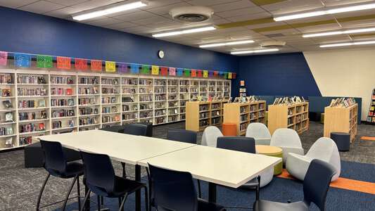 Lynnhaven Middle School Library in Virginia Beach