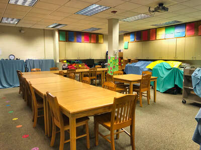 White Hills Elementary School Library in Baker